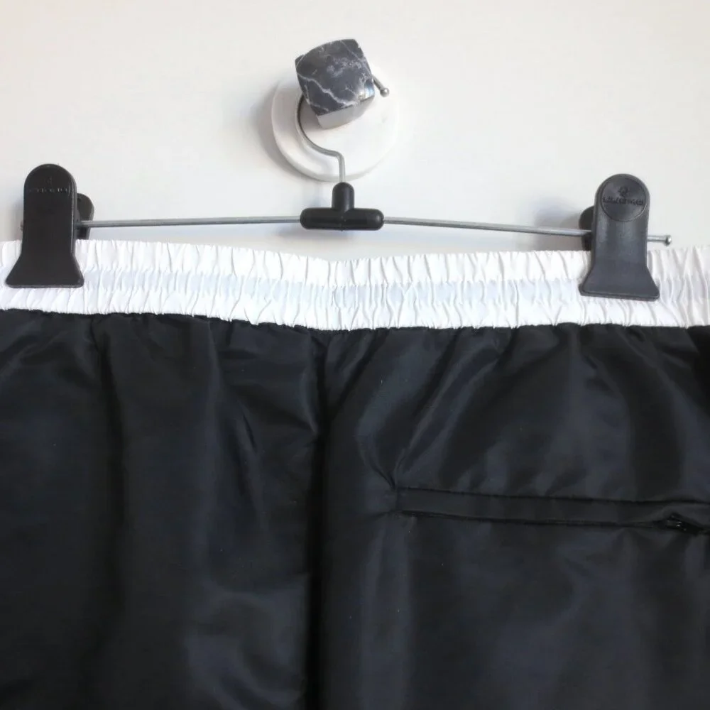 NWT ZARA SIDE STRIPE NYLON JOGGING PANTS BLACK 4319/419 - Picture 7 of 7